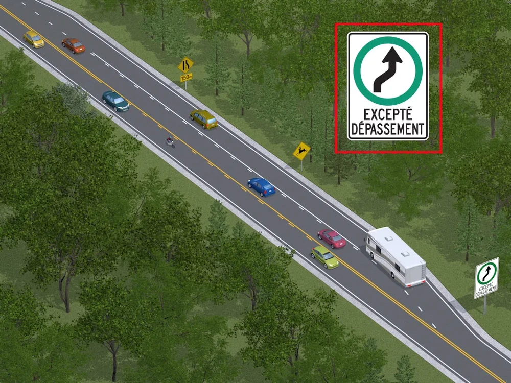 Illustration de Moto 6A–6C – Signalisation